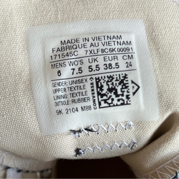 Converse Run Star Motion CX High Top Platform | Black & White | Women’s 7.5 - Picture 7 of 7